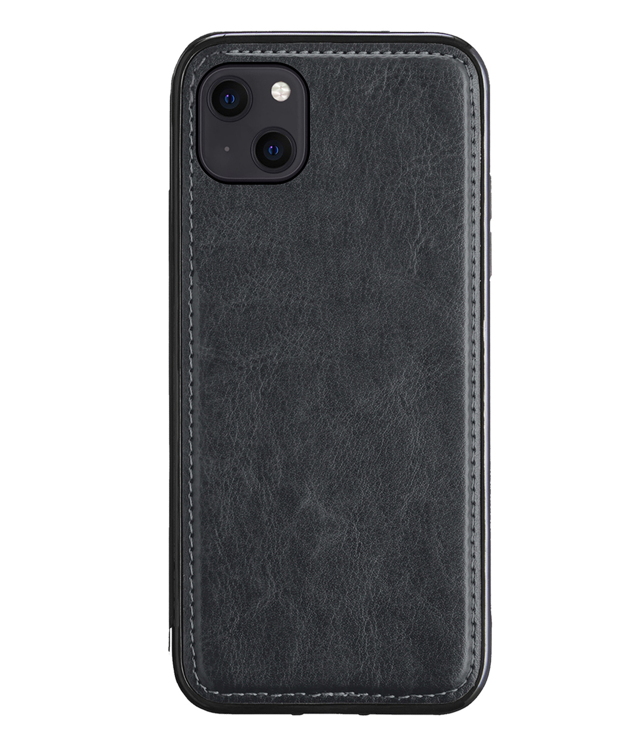 BASEY. Hoes Geschikt voor iPhone 13 Hoesje Bookcase Hoes 2-in-1 Cover - Hoesje Geschikt voor iPhone 13 Hoes 2-in-1 Hoesje Case - Zwart