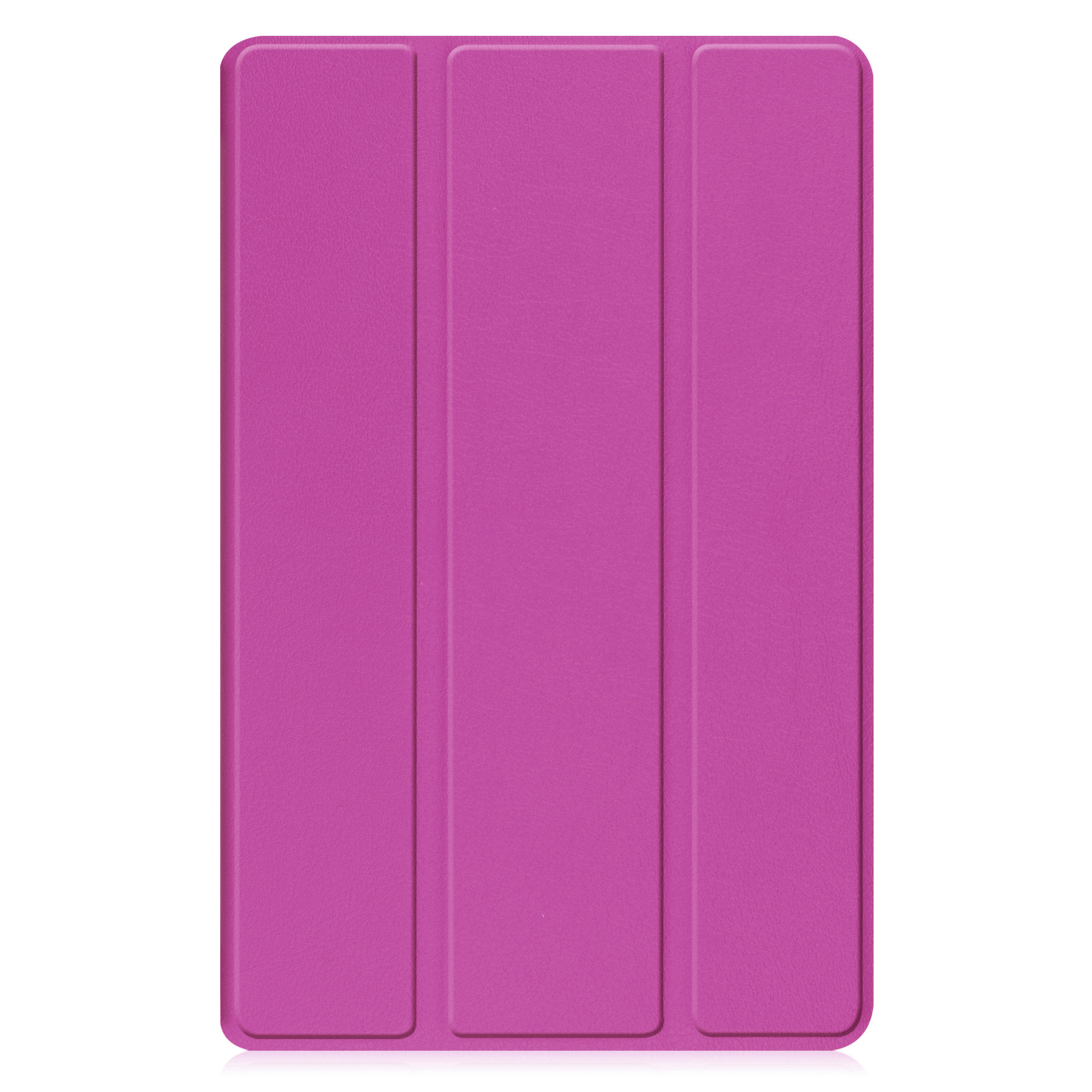 BASEY. Hoesje Geschikt voor Samsung Galaxy Tab A9 Hoes Case Tablet Hoesje Tri-fold Met Screenprotector - Hoes Geschikt voor Samsung Tab A9 Hoesje Hard Cover Bookcase Hoes - Paars