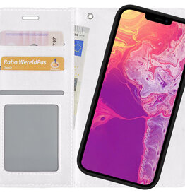 BASEY. BASEY. iPhone 13 2-in-1 Hoesje BookCase Uitneembaar - Wit