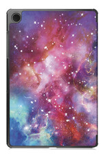 NoXx Hoesje Geschikt voor Samsung Galaxy Tab A9 Hoesje Case Hard Cover Hoes Book Case Met Screenprotector - Galaxy