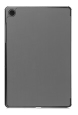 NoXx Hoesje Geschikt voor Samsung Galaxy Tab A9 Hoesje Case Hard Cover Hoes Book Case Met Screenprotector - Grijs