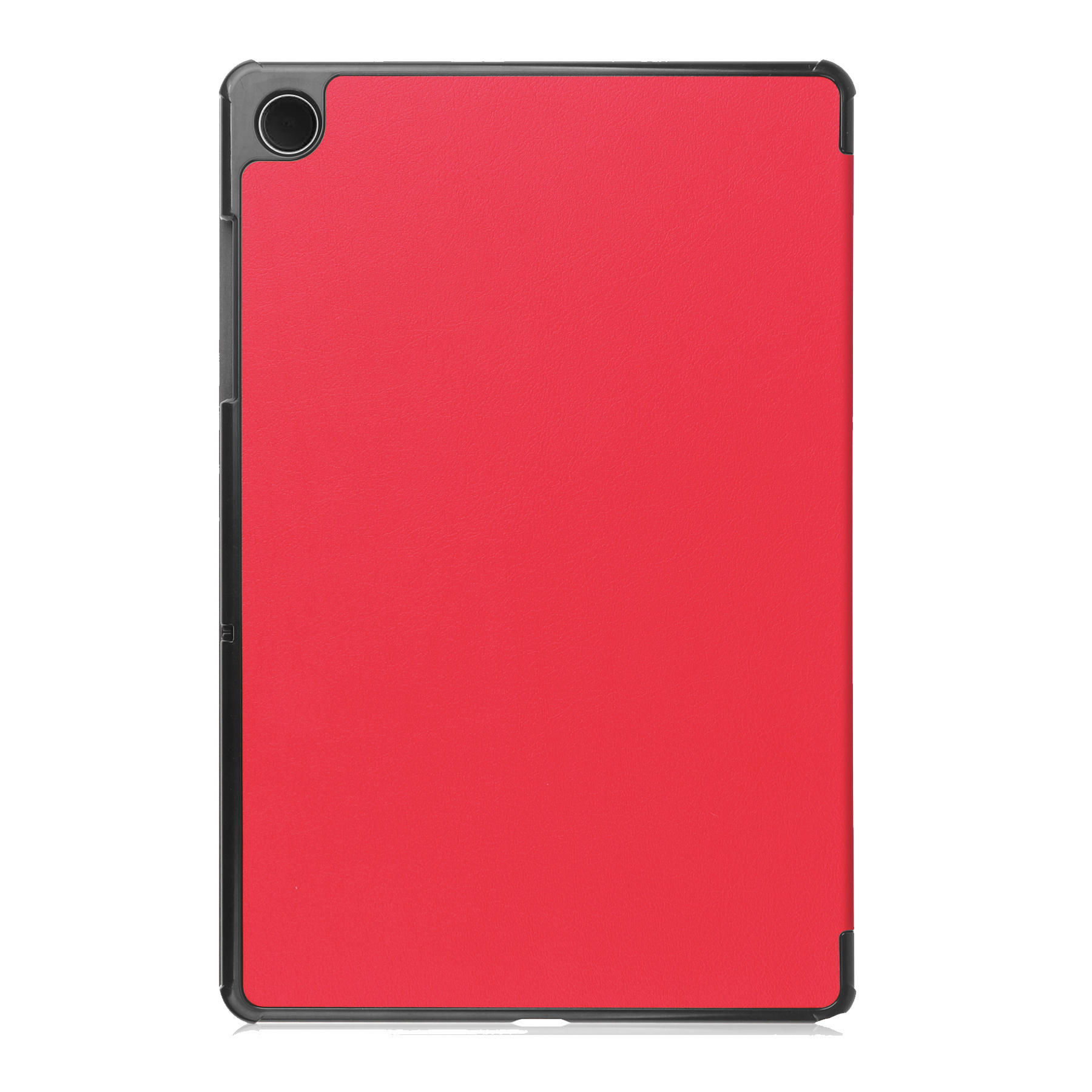 NoXx Hoesje Geschikt voor Samsung Galaxy Tab A9 Hoesje Case Hard Cover Hoes Book Case Met Screenprotector - Rood