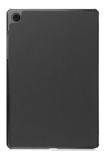 NoXx Hoesje Geschikt voor Samsung Galaxy Tab A9 Hoesje Case Hard Cover Hoes Book Case Met Screenprotector - Zwart