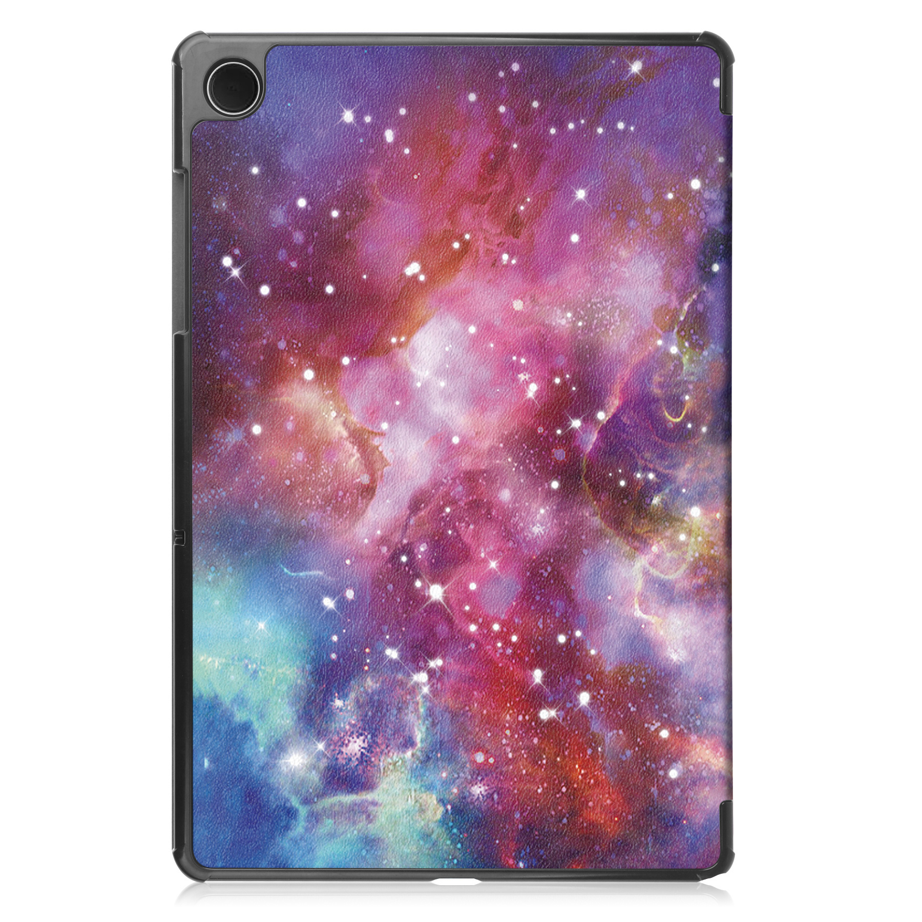 Nomfy Hoes Geschikt voor Samsung Galaxy Tab A9 Hoes Tri-fold Tablet Hoesje Case Met Screenprotector - Hoesje Geschikt voor Samsung Tab A9 Hoesje Hardcover Bookcase - Galaxy
