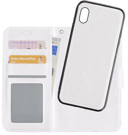 NoXx NoXx iPhone XR 2-in-1 Hoesje BookCase Uitneembaar - Wit