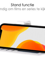 NoXx Hoes Geschikt voor iPhone XR Hoesje Bookcase Hoes 2-in-1 Uitneembaar Cover Hard Case - Wit
