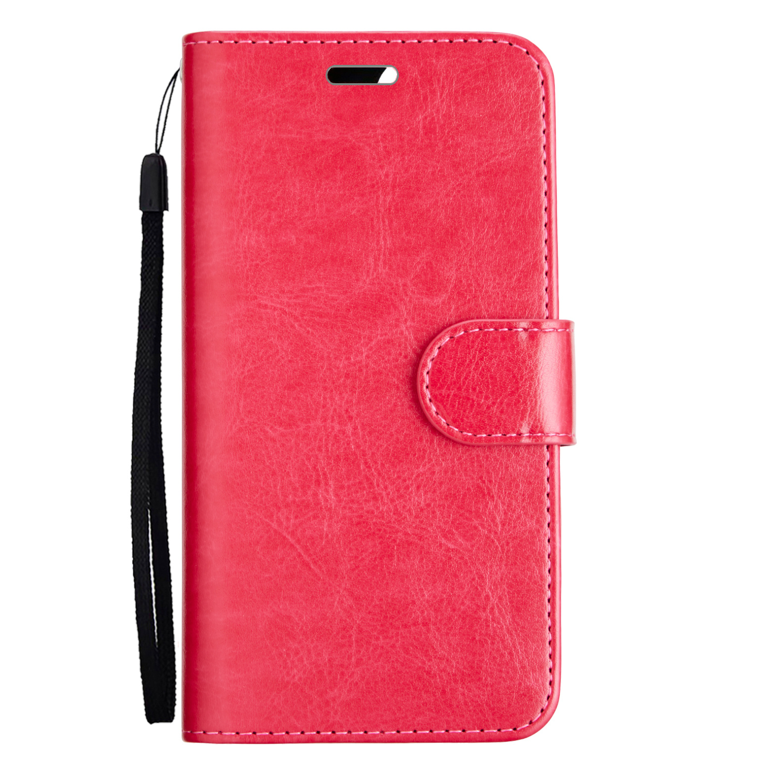 Nomfy Hoesje Geschikt voor iPhone XR Hoesje 2-in-1 Bookcase Hoes Case Uitneembaar - Hoes Geschikt voor iPhone XR Hoes Cover - Donkerroze