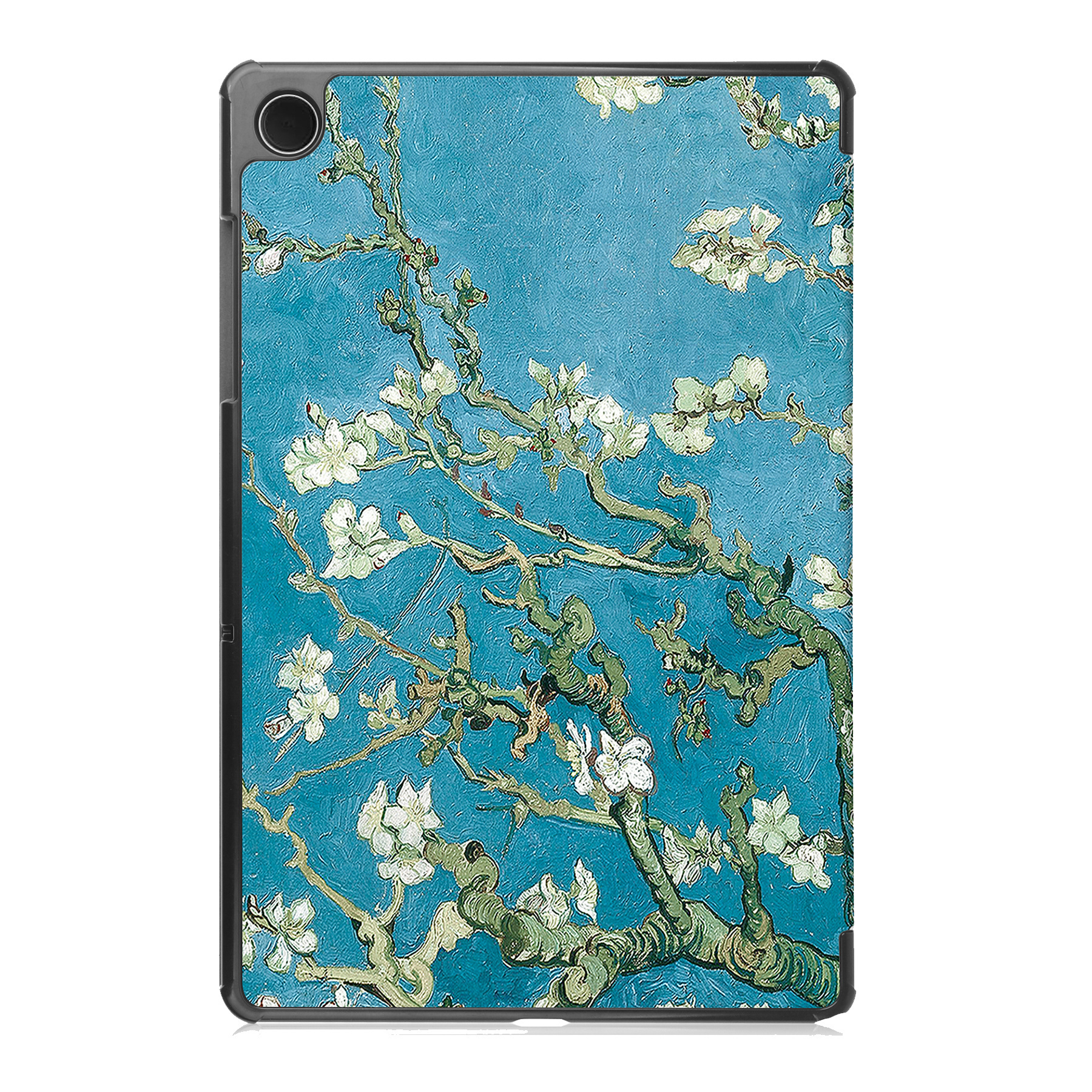 NoXx Hoesje Geschikt voor Samsung Galaxy Tab A9 Plus Hoesje Case Hard Cover Hoes Book Case Met Screenprotector - Bloesem