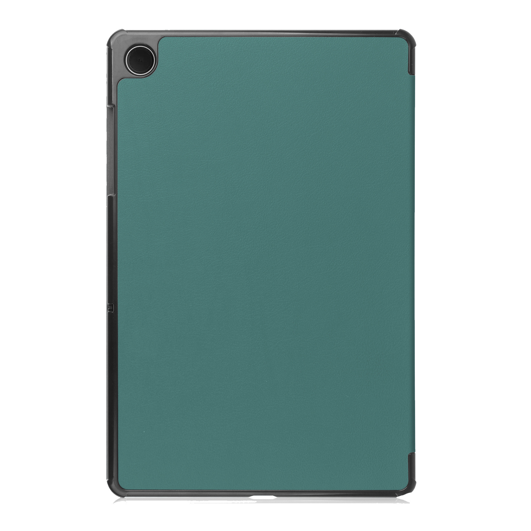 NoXx Hoesje Geschikt voor Samsung Galaxy Tab A9 Plus Hoesje Case Hard Cover Hoes Book Case Met Screenprotector - Donkergroen