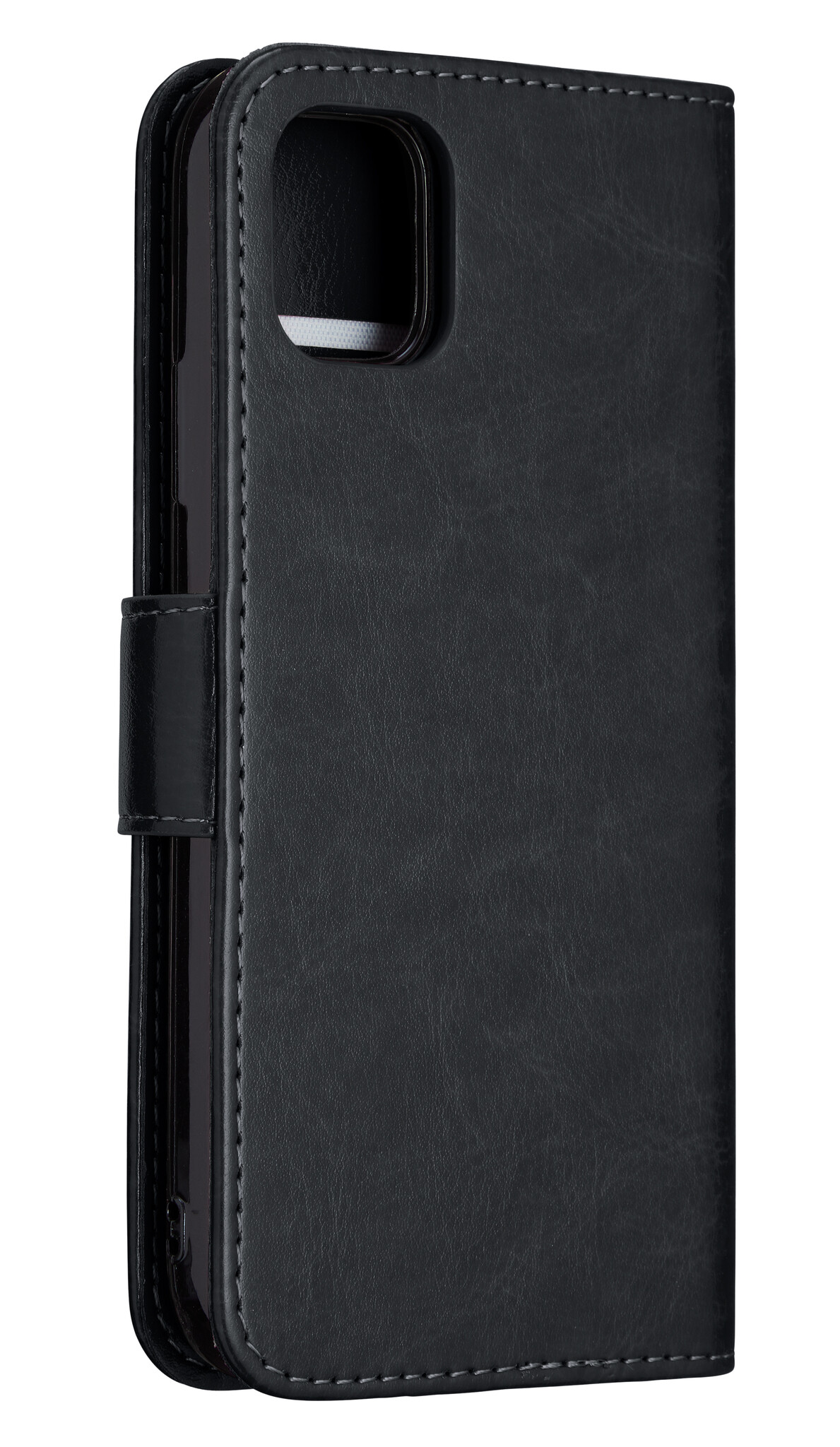 NoXx Hoes Geschikt voor iPhone 12 Pro Max Hoesje Bookcase Hoes 2-in-1 Uitneembaar Cover Hard Case - Zwart