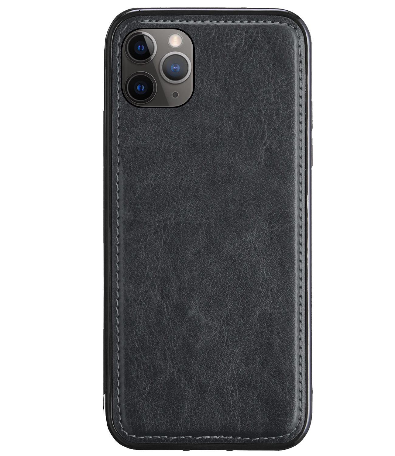 BASEY. Hoes Geschikt voor iPhone 11 Pro Max Hoesje Bookcase Hoes 2-in-1 Cover - Hoesje Geschikt voor iPhone 11 Pro Max Hoes 2-in-1 Hoesje Case - Zwart