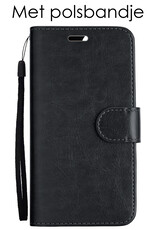 NoXx Hoes Geschikt voor iPhone 11 Pro Max Hoesje Bookcase Hoes 2-in-1 Uitneembaar Cover Hard Case - Zwart