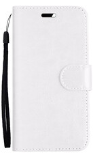 Nomfy Hoesje Geschikt voor iPhone 12 Mini Hoesje 2-in-1 Bookcase Hoes Case Uitneembaar - Hoes Geschikt voor iPhone 12 Mini Hoes Cover - Wit