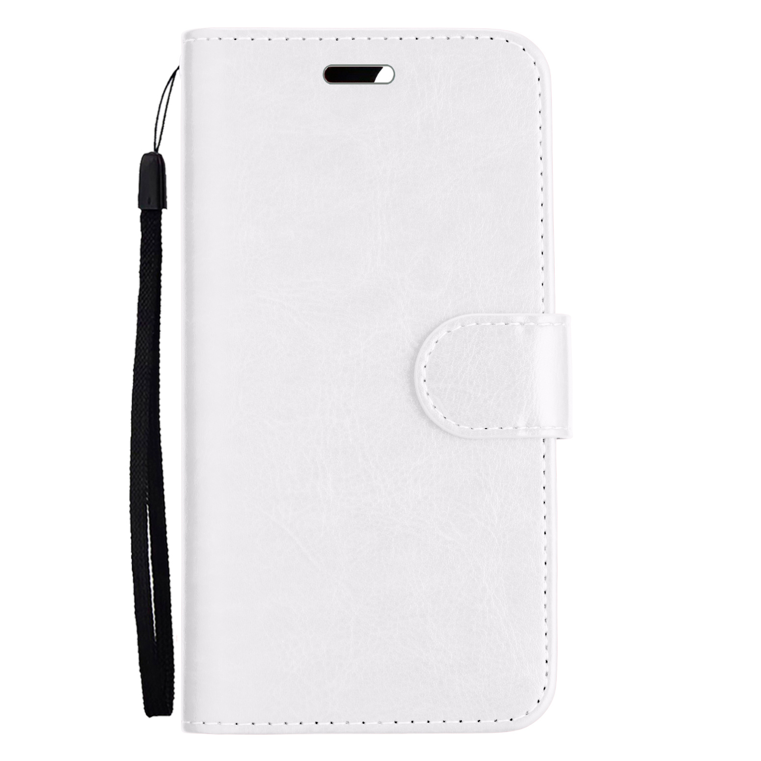 Nomfy Hoesje Geschikt voor iPhone 12 Mini Hoesje 2-in-1 Bookcase Hoes Case Uitneembaar - Hoes Geschikt voor iPhone 12 Mini Hoes Cover - Wit