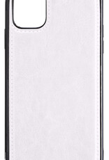 Nomfy Hoesje Geschikt voor iPhone 12 Mini Hoesje 2-in-1 Bookcase Hoes Case Uitneembaar - Hoes Geschikt voor iPhone 12 Mini Hoes Cover - Wit