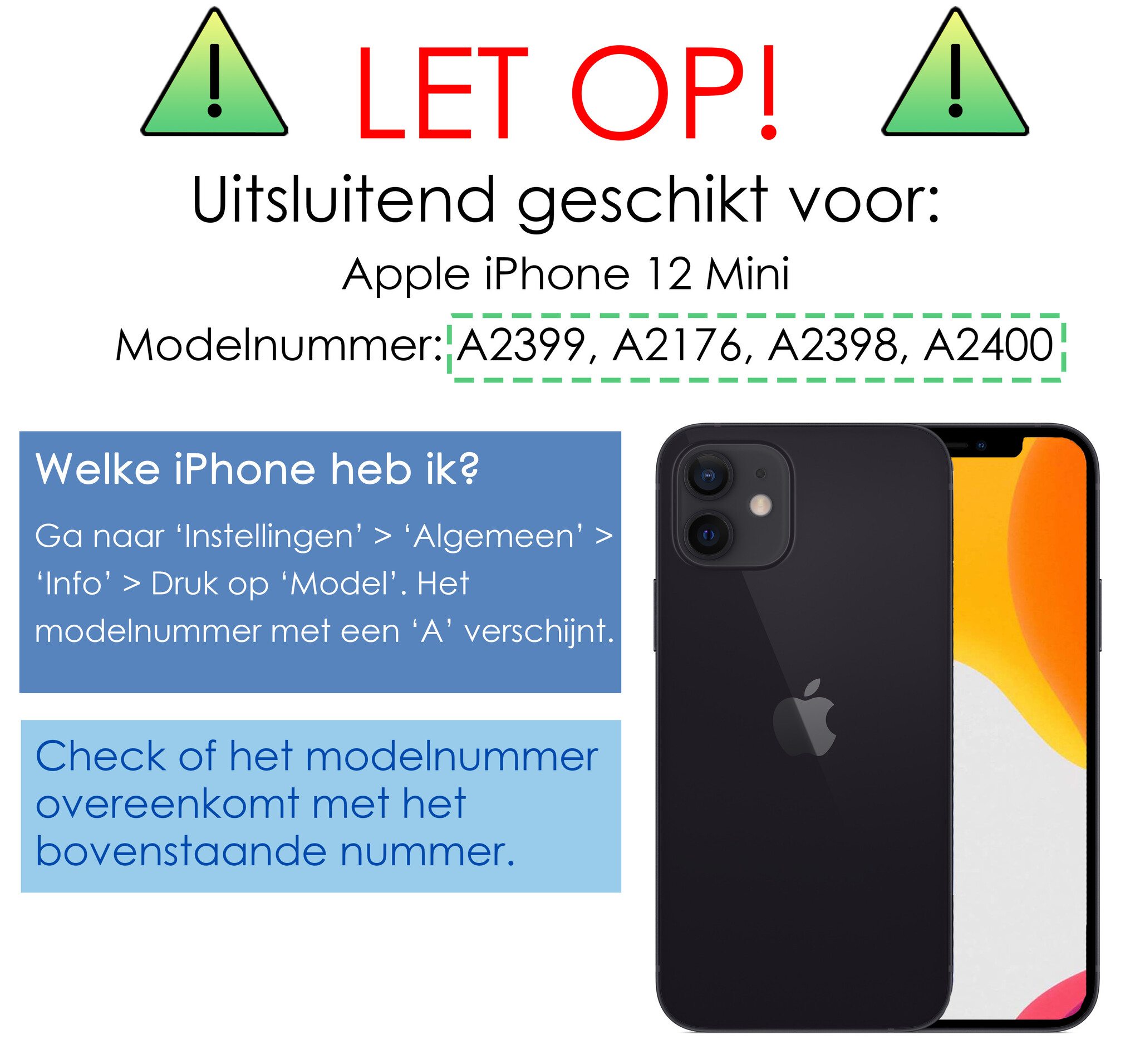 NoXx Hoes Geschikt voor iPhone 12 Mini Hoesje Bookcase Hoes 2-in-1 Uitneembaar Cover Hard Case - Donkerroze