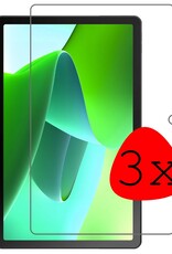 BASEY. Screenprotector Geschikt voor Lenovo Tab M10 (3rd gen) Screenprotector Tempered Glass - Screenprotector Geschikt voor Lenovo Tab M10 (3e gen) Screen Protector Beschermglas - 3 Stuks
