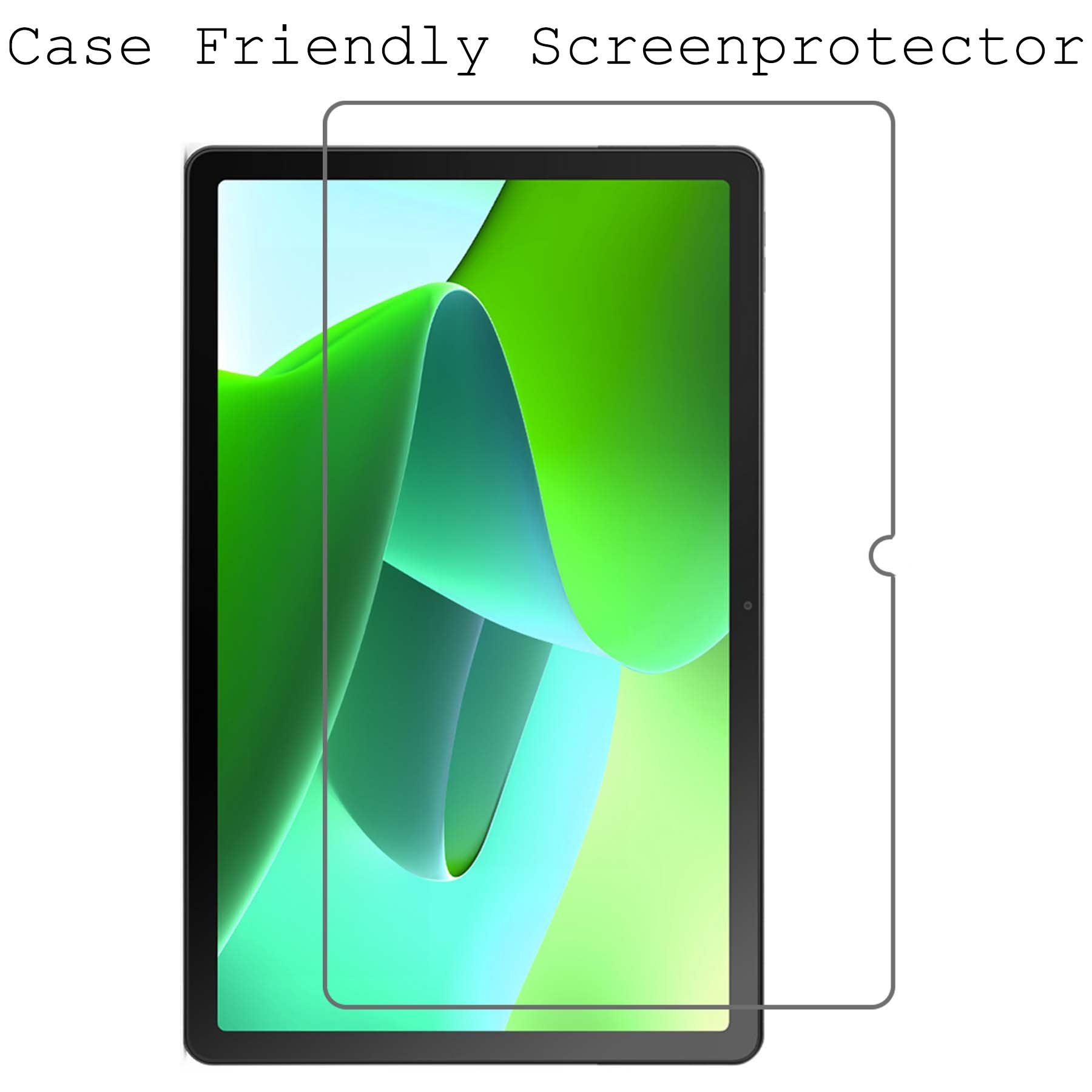 BASEY. Screenprotector Geschikt voor Lenovo Tab M10 (3rd gen) Screenprotector Tempered Glass - Screenprotector Geschikt voor Lenovo Tab M10 (3e gen) Screen Protector Beschermglas - 3 Stuks