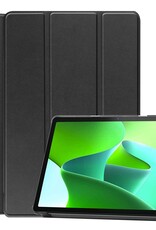 BASEY. Hoesje Geschikt voor Lenovo Tab M10 (3rd gen) Hoes Case Tablet Hoesje Tri-fold - Hoes Geschikt voor Lenovo Tab M10 (3e gen) Hoesje Hard Cover Bookcase Hoes - Zwart