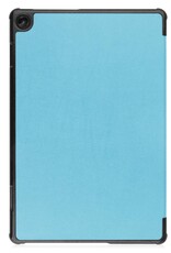 BASEY. Hoesje Geschikt voor Lenovo Tab M10 (3rd gen) Hoes Case Tablet Hoesje Tri-fold Met Screenprotector - Hoes Geschikt voor Lenovo Tab M10 (3e gen) Hoesje Hard Cover Bookcase Hoes - Lichtblauw