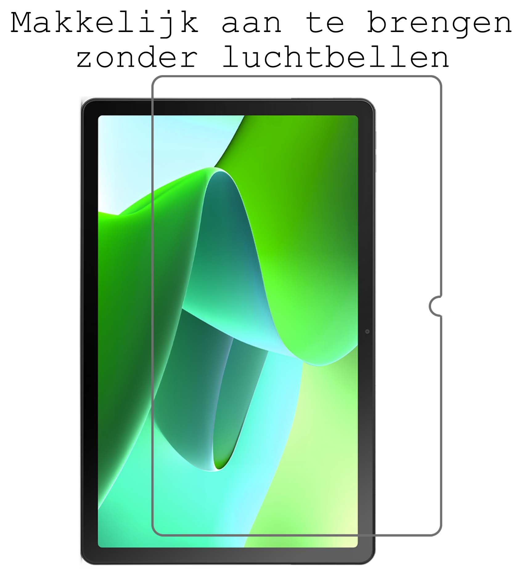 BASEY. Hoesje Geschikt voor Lenovo Tab M10 (3rd gen) Hoes Case Tablet Hoesje Tri-fold Met Screenprotector - Hoes Geschikt voor Lenovo Tab M10 (3e gen) Hoesje Hard Cover Bookcase Hoes - Zwart