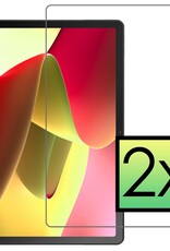 NoXx Screenprotector Geschikt voor Lenovo Tab M10 (3rd gen) Screenprotector Bescherm Glas Screen Protector - 2x