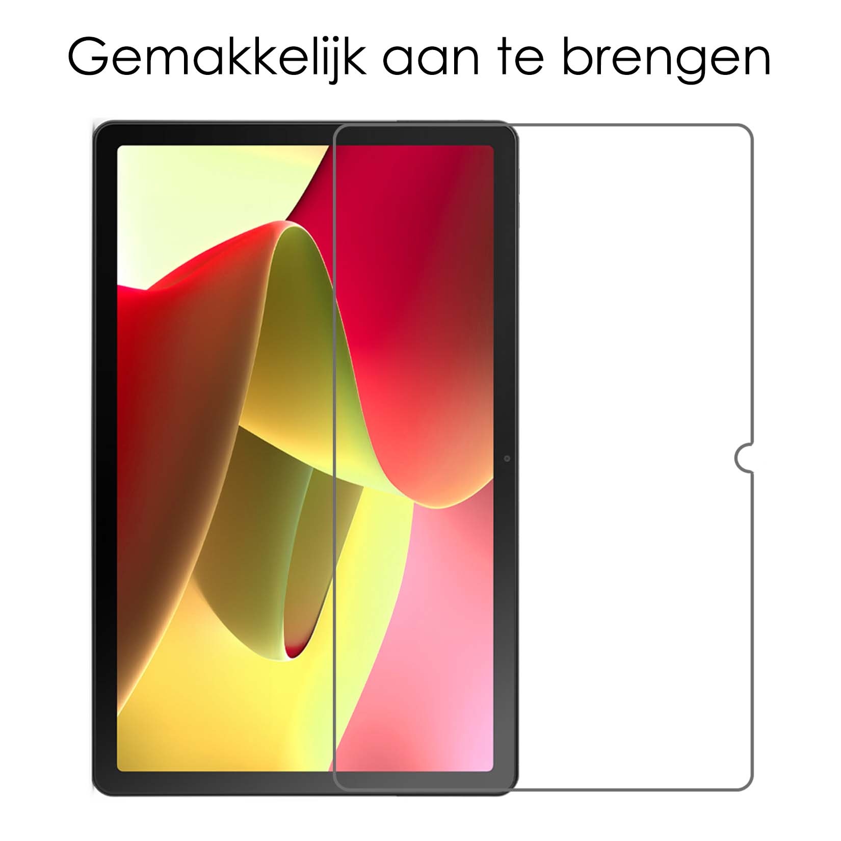 NoXx Screenprotector Geschikt voor Lenovo Tab M10 (3rd gen) Screenprotector Bescherm Glas Screen Protector - 3x