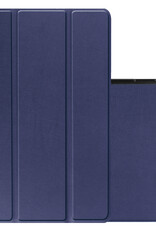 NoXx Hoesje Geschikt voor Lenovo Tab M10 (3rd gen) Hoesje Case Hard Cover Hoes Book Case - Donkerblauw
