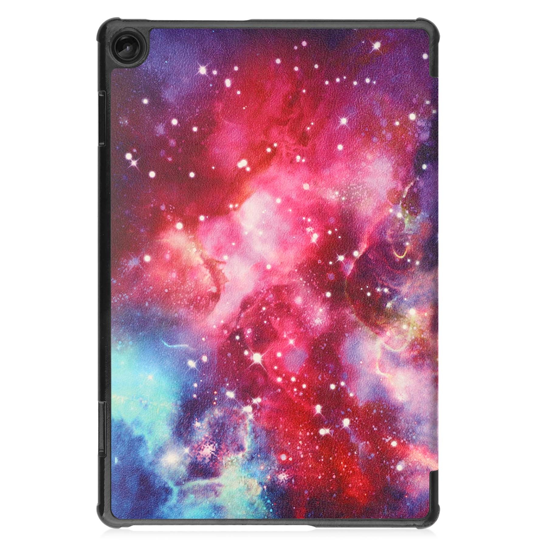 NoXx Hoesje Geschikt voor Lenovo Tab M10 (3rd gen) Hoesje Case Hard Cover Hoes Book Case - Galaxy
