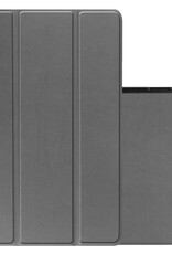 NoXx Hoesje Geschikt voor Lenovo Tab M10 (3rd gen) Hoesje Case Hard Cover Hoes Book Case - Grijs