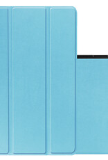 NoXx Hoesje Geschikt voor Lenovo Tab M10 (3rd gen) Hoesje Case Hard Cover Hoes Book Case - Lichtblauw