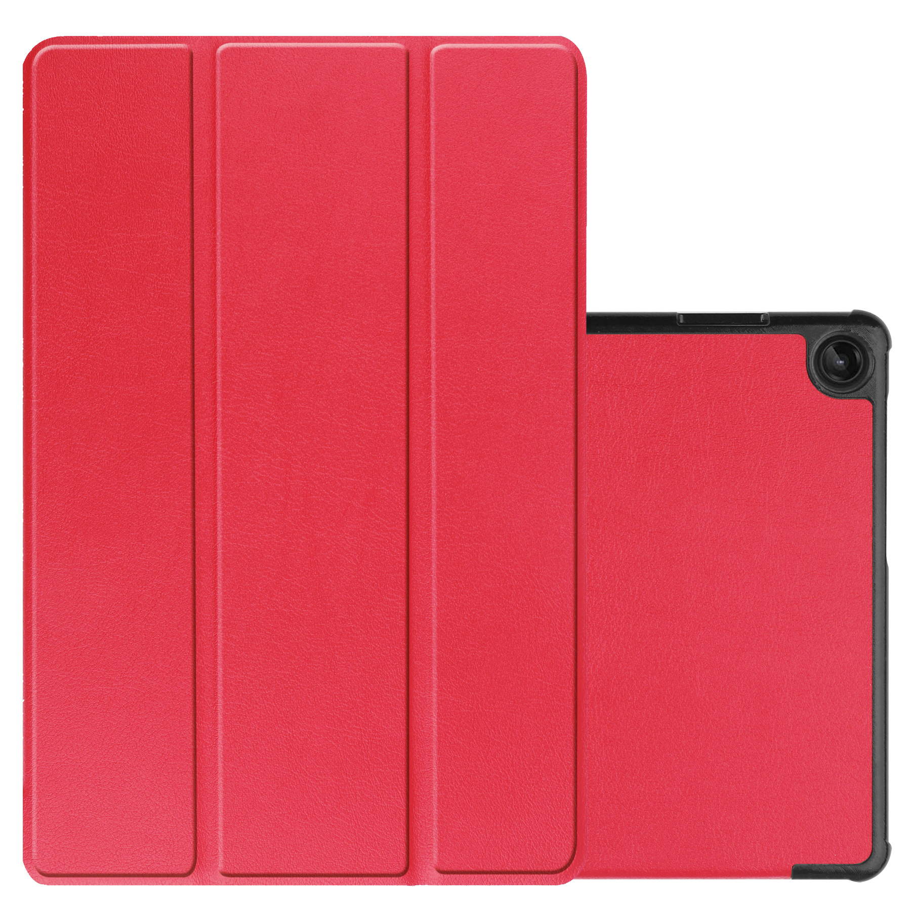 NoXx Hoesje Geschikt voor Lenovo Tab M10 (3rd gen) Hoesje Case Hard Cover Hoes Book Case - Rood