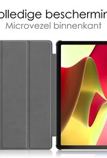 NoXx Hoesje Geschikt voor Lenovo Tab M10 (3rd gen) Hoesje Case Hard Cover Hoes Book Case - Zwart