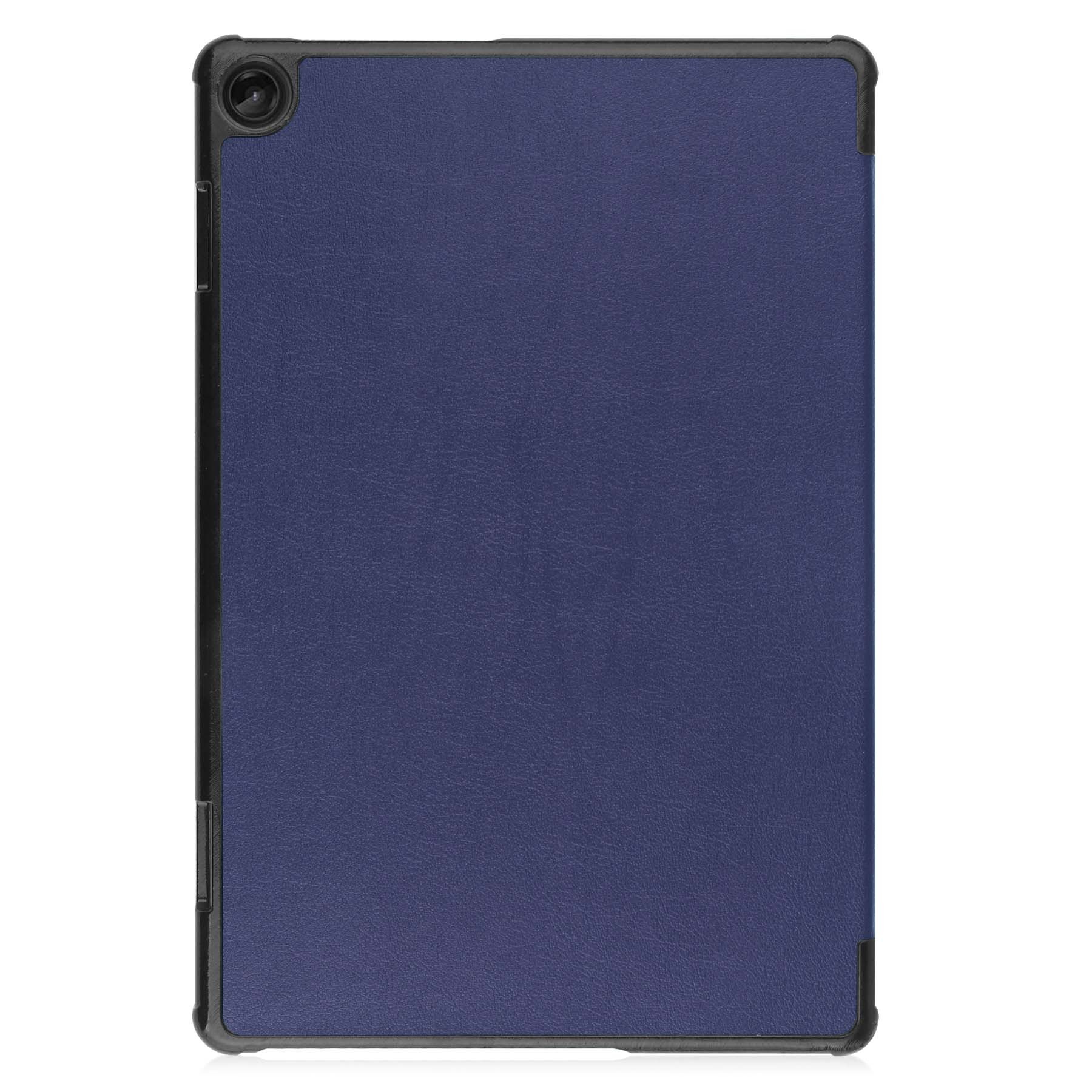 NoXx Hoesje Geschikt voor Lenovo Tab M10 (3rd gen) Hoesje Case Hard Cover Hoes Book Case Met Screenprotector - Donkerblauw