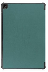 NoXx Hoesje Geschikt voor Lenovo Tab M10 (3rd gen) Hoesje Case Hard Cover Hoes Book Case Met Screenprotector - Donkergroen