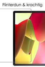 NoXx Hoesje Geschikt voor Lenovo Tab M10 (3rd gen) Hoesje Case Hard Cover Hoes Book Case Met Screenprotector - Galaxy