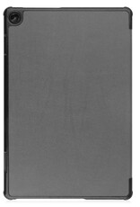 NoXx Hoesje Geschikt voor Lenovo Tab M10 (3rd gen) Hoesje Case Hard Cover Hoes Book Case Met Screenprotector - Grijs