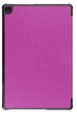 NoXx Hoesje Geschikt voor Lenovo Tab M10 (3rd gen) Hoesje Case Hard Cover Hoes Book Case Met Screenprotector - Paars