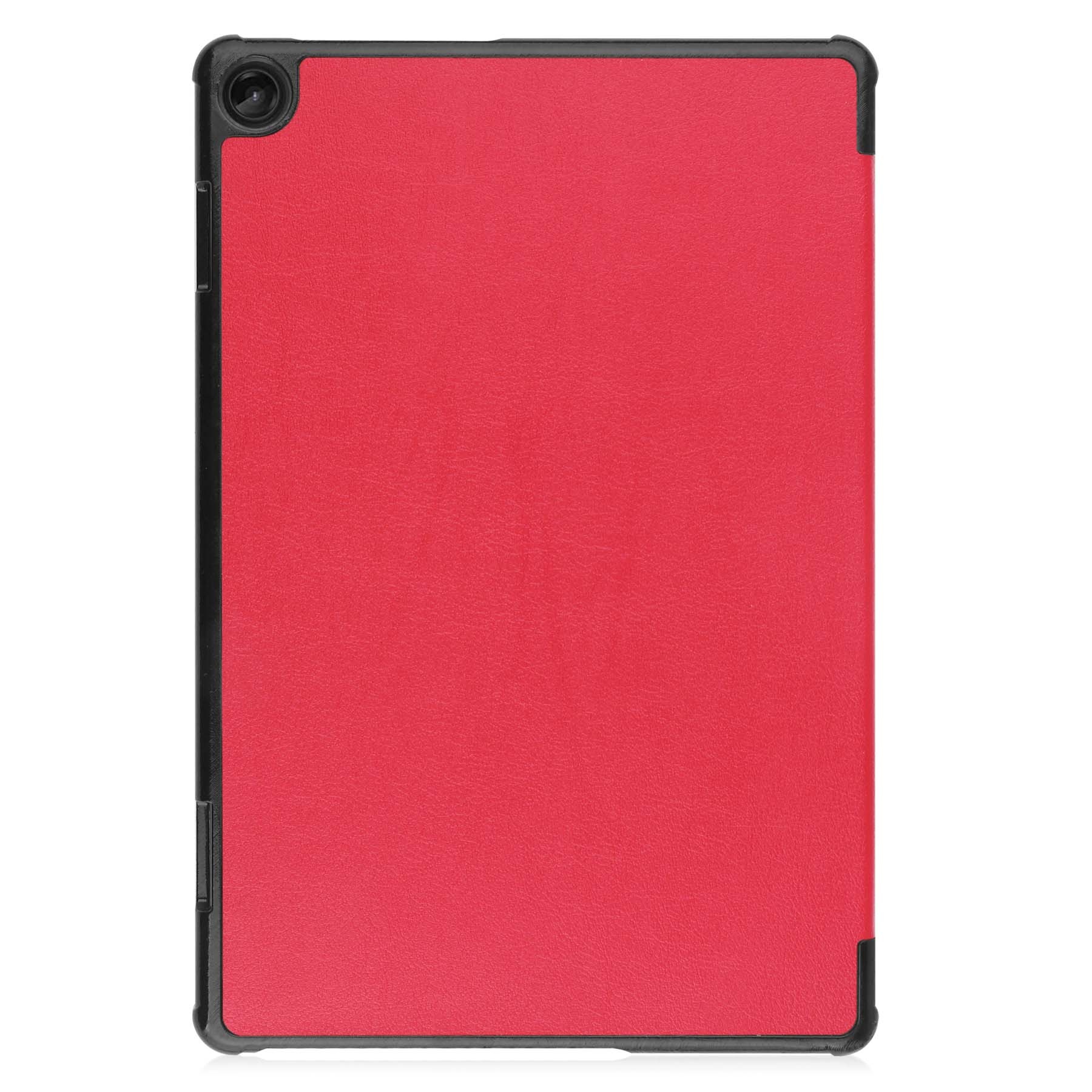 NoXx Hoesje Geschikt voor Lenovo Tab M10 (3rd gen) Hoesje Case Hard Cover Hoes Book Case Met Screenprotector - Rood