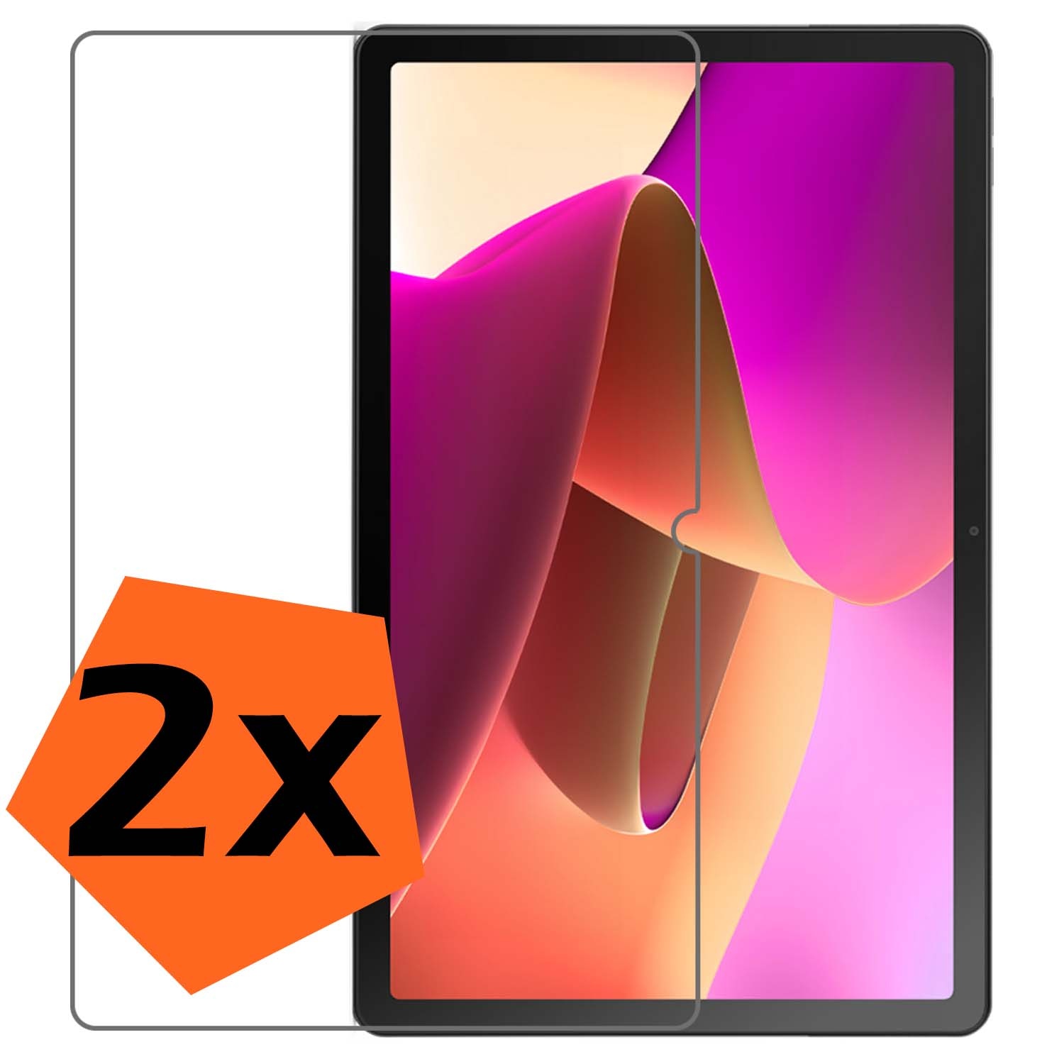 Nomfy Screenprotector Geschikt voor Lenovo Tab M10 (3rd gen) Screenprotector Bescherm Glas - Screen Protector Geschikt voor Lenovo Tab M10 (3e gen) Screenprotector Tempered Glass - 2 PACK