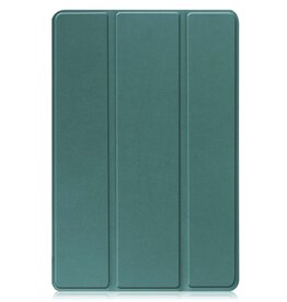 Nomfy Nomfy Lenovo Tab M10 (Gen 3) Hoesje - Donkergroen