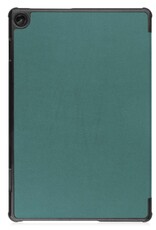 Nomfy Hoes Geschikt voor Lenovo Tab M10 (3rd gen) Hoes Tri-fold Tablet Hoesje Case - Hoesje Geschikt voor Lenovo Tab M10 (3e gen) Hoesje Hardcover Bookcase - Donkergroen