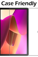 Nomfy Hoes Geschikt voor Lenovo Tab M10 (3rd gen) Hoes Tri-fold Tablet Hoesje Case Met Screenprotector - Hoesje Geschikt voor Lenovo Tab M10 (3e gen) Hoesje Hardcover Bookcase - Donkergroen