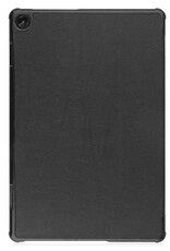 Nomfy Hoes Geschikt voor Lenovo Tab M10 (3rd gen) Hoes Tri-fold Tablet Hoesje Case Met Screenprotector - Hoesje Geschikt voor Lenovo Tab M10 (3e gen) Hoesje Hardcover Bookcase - Zwart