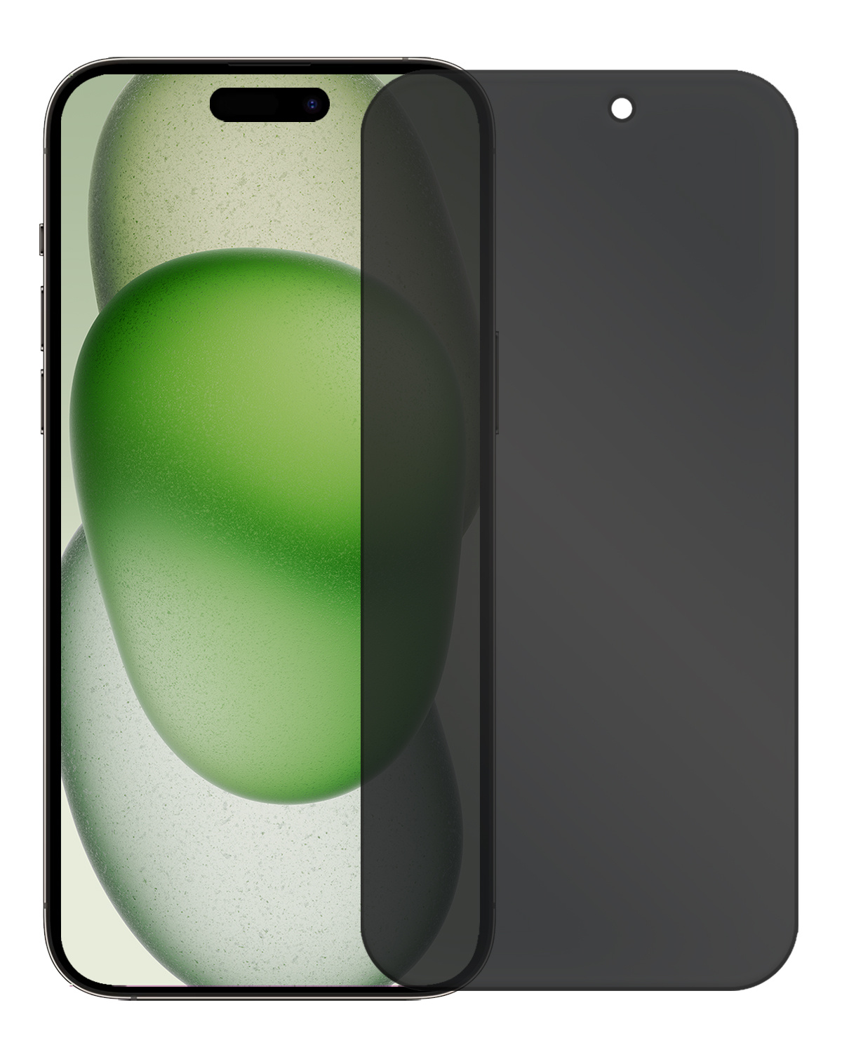BASEY. Screenprotector Geschikt voor iPhone 15 Screenprotector Privacy Beschermglas - Screenprotector Geschikt voor iPhone 15 Screen Protector Full Screen Privacy