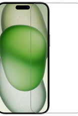 BASEY. Screenprotector Geschikt voor iPhone 15 Pro Max Screenprotector Tempered Glass - Screenprotector Geschikt voor iPhone 15 Pro Max Beschermglas Screen Protector Glas