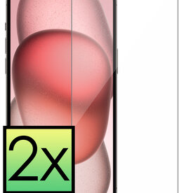 NoXx NoXx iPhone 15 Plus Screenprotector - 2 PACK