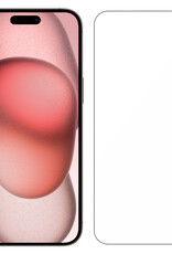 NoXx Screenprotector Geschikt voor iPhone 15 Plus Screenprotector Tempered Glass Gehard Glas Beschermglas - 2x