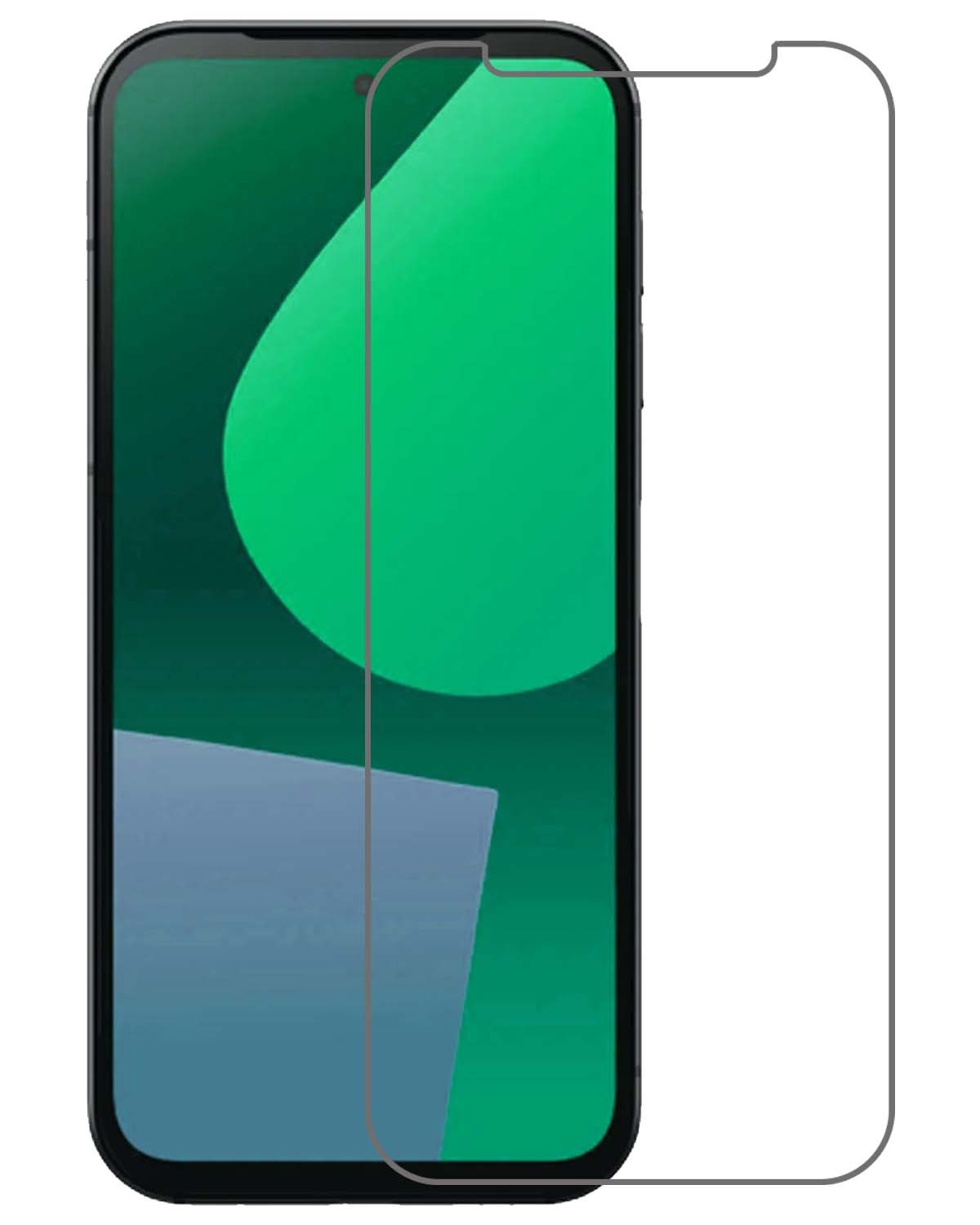 BASEY. Screenprotector Geschikt voor Fairphone 5 Screenprotector Tempered Glass - Screenprotector Geschikt voor Fairphone 5 Beschermglas Screen Protector Glas