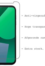 BASEY. Screenprotector Geschikt voor Fairphone 5 Screenprotector Tempered Glass - Screenprotector Geschikt voor Fairphone 5 Beschermglas Screen Protector Glas